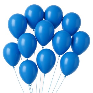 GLOBOLANDIA GLOBOS COLOR 12" AZUL x 25u